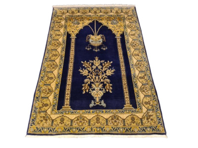 Perserteppich Orientteppich Handgeknüpfter Teppich Ghoum 170x110cm