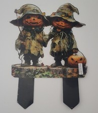 Halloween Yard Stake See-Thru Plastic Flat