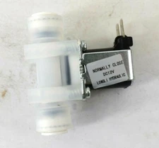 12V G1/2" NC Plastic Electrical Inlet Solenoid Water Valve for Water Dispense US