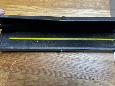 ERTCO CERTIFIED THERMOMETER with case - Case has wear 