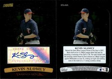 2008 Stadium Club Beam Team AUTO #KS Kevin Slowey B Auto - NM-MT