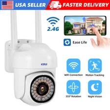 Wireless WiFi Security Camera System Outdoor Home Night Vision 1080P HD Cam New