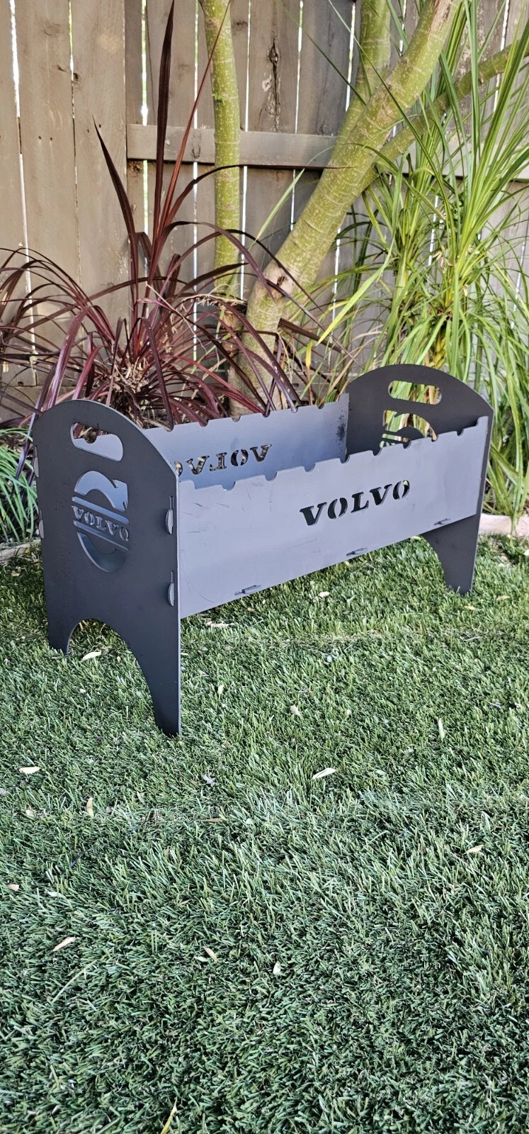 Portable BBQ charcoal Grill Mangal (Volvo)