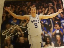 Luke Kennard (Duke) Signed 11x14 in person w/coa