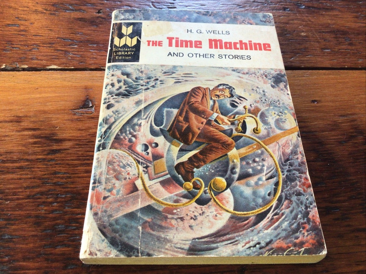 Vintage 1966 H G Wells The Time Machine & Other Stories Scholastic 