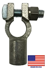 (5) Negative Straight Barrel 3/0 AWG Gauge Top Post Battery Terminal Cable End