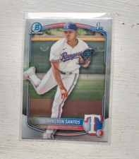 2025 Bowman - Chrome Prospects Winston Santos #BCP-121 ,1st Bowman NM