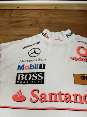 HUGO BOSS VODAFONE McLAREN MERCEDES F1 TEAM MENS Long SLEEVE