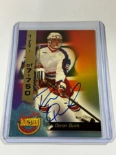 1995 Signature Rookies Signatures /7750 Deron Quint #26 Auto