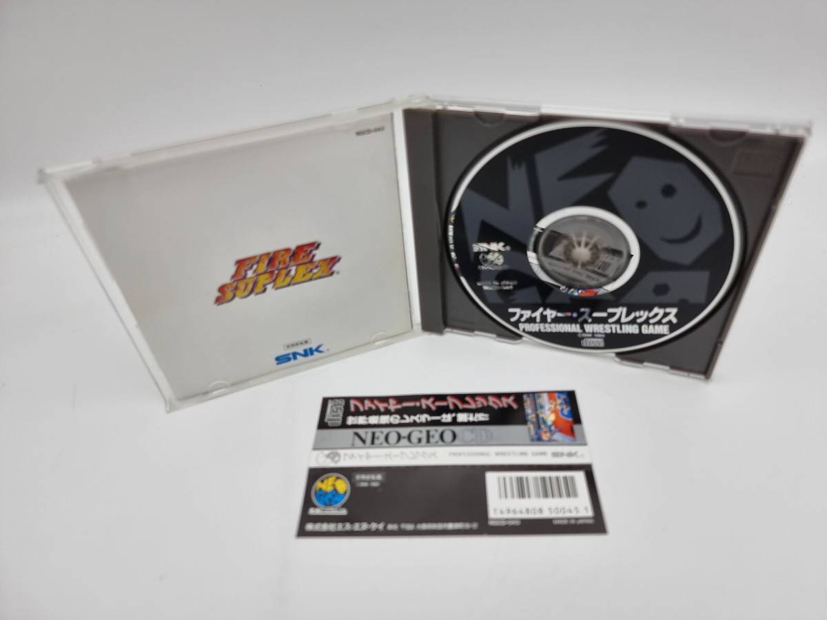 Fire Suplex Spine Card Neo Geo CD Japan Used Tested | eBay