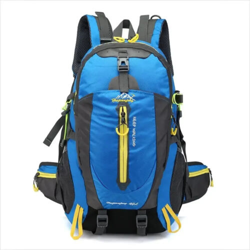 Mochila de Escalada Impermeable Mochila 40L Deportes al Aire Libre Viaje Mochila Camping - Imagen 26 de 29