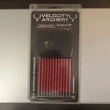 Velocity Archery, 12 6.5” Aluminum Pistol Crossbolts, Bow Hunting L/deer Hunting