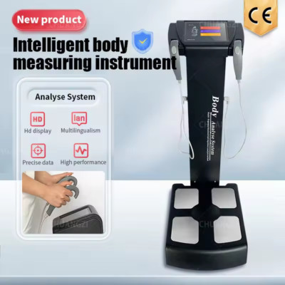 360 Body Composition Scanner AI Intelligent Body Fat Tester with HP Printer