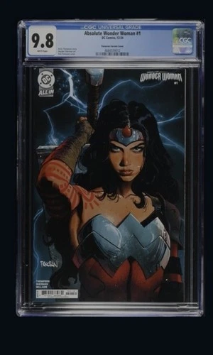 🔥 Absolute Wonder Woman #1 CGC 9.8 Graded Dan Panosian 1:25 Incentive Variant