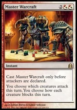 Master Warcraft - Medium Play MTG Commander