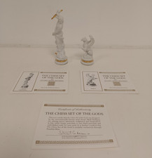 Franklin Mint - Chess Set of the Gods  - Zeus and Pawn Great Condition B99 BR402