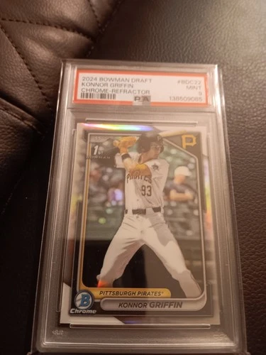2024 Bowman Draft 1st - Chrome Konnor Griffin #BDC-22 Refractor (RC) MINT PSA 9