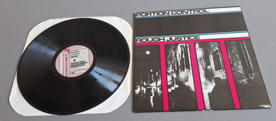 PORTION CONTROL original Vinyl 12'' Rough Justice (1984 Illuminated Records UK)