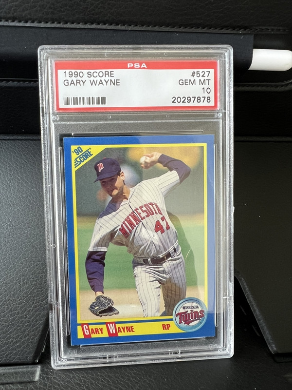 1990 Score Gary Wayne #527 Psa 10 1 of 2 graded 