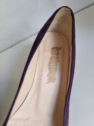 RUSSELL & BROMLEY STUART DESIGNER UK 4 EU 37 WOMENS PURPLE COURT LOW HEELS SHOES - Picture 13 of 14