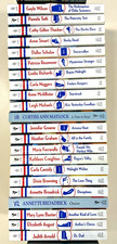 Harlequin Silhouette PB Lot of 22 Men Made in America series Graham Neggers more