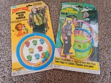 1977 Emmett Kelly Jr. circus clown ring toss games x 2