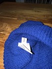 Rototo Japan Bulky Knit Beanie Wool Blend Cobalt Blue Rare Supreme Quality EXC — photo 5
