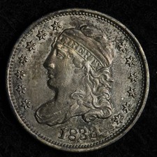 1833 Capped Bust Silver Half Dime UNC *UNCIRCULATED* MS E232 KGSEBN