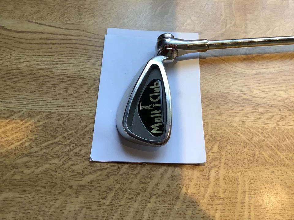 Genuine GOLFMULTICLUB 8 clubs in one with a super telescopic shaft very rare - Image 4 of 4