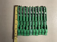 10 DELL HARD DRIVE MOUNTING GREEN RAILS OPTIPLEX NO SCREWS NonProfit EDU ORG