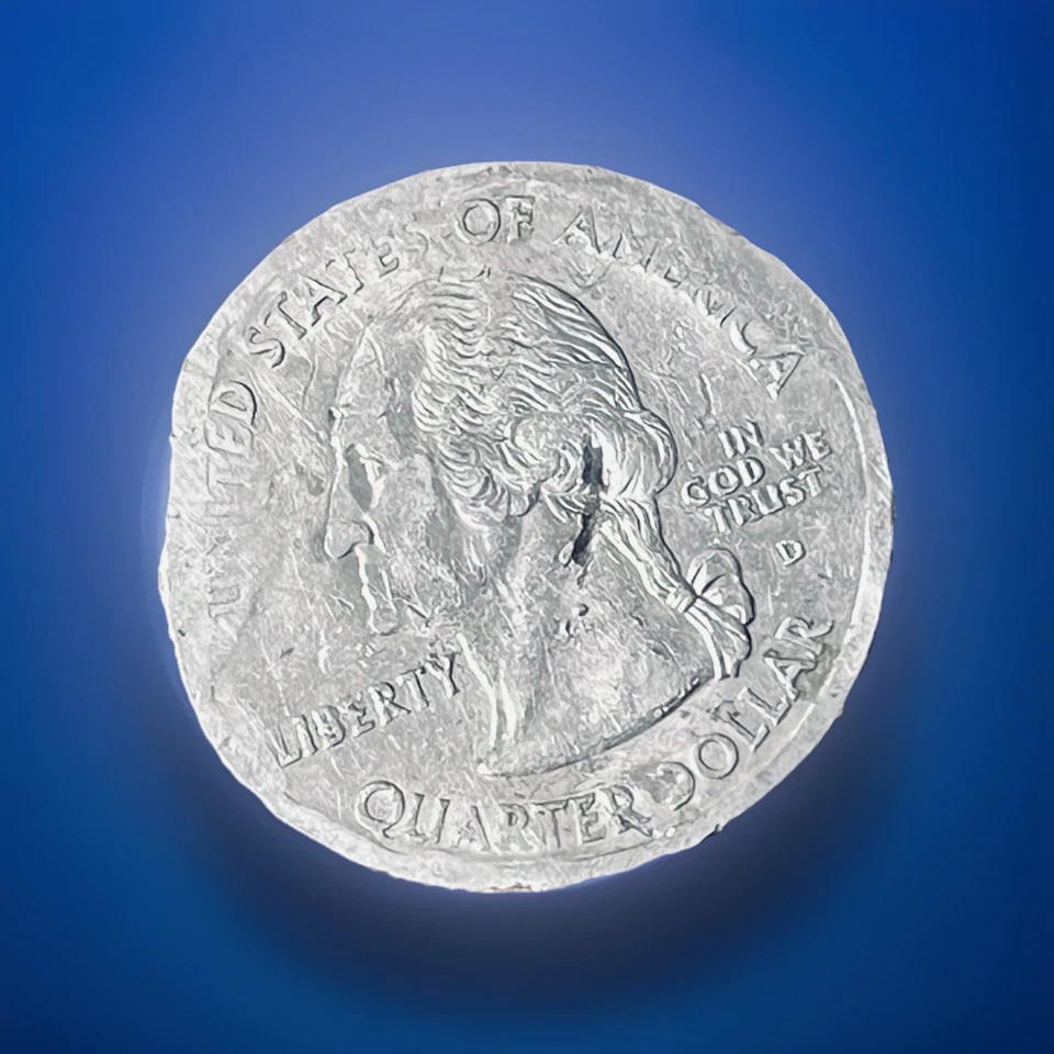 2002 Louisiana Quarter Error Coin - Image 3 of 4