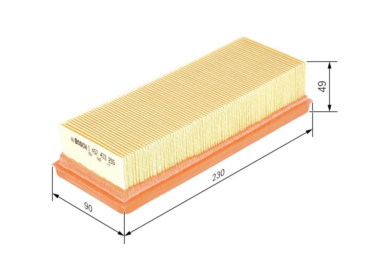 2x ✅Fits BOSCH 1 457 433 255 Air filter 1 457 433 255 Air filter (Ca ⭐UK Seller⭐ - Image 47