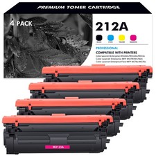 212A W2120A 4PK Toner Cartridge for M554dn M555dn M555x MFP M578dn M578f M578c