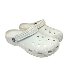 Crocs Women s Slip-On Classic Clog Sandals White Size 6M