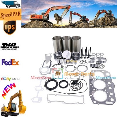 Engine Rebuild Kit For Yanmar 3TNV70-BJUV John Deere XUV85 UTV Crossover Gator