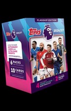 2026/27 TOPPS FLAGSHIP ENGLISH PREMIER LEAGUE VALUE BLASTER BOX Sealed presale