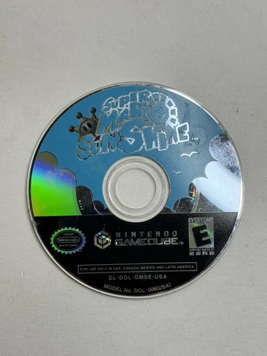 Super Mario Sunshine (Nintendo GameCube, 2002) Disc Only | Scratches Works