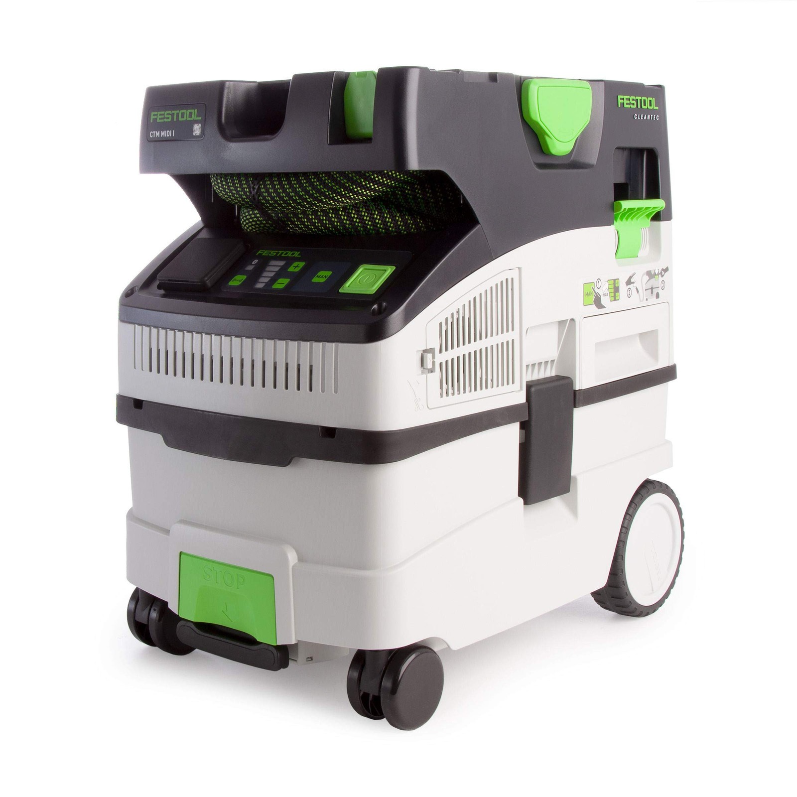 Front Hose Port Extension for Festool MINI and MIDI Extractors - Anti Static - Image 5