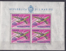 San Marino 1964 Aviation, Airplanes, Transport MNH**