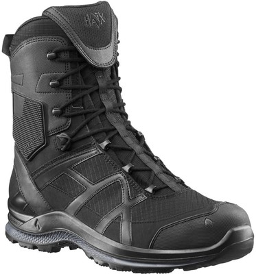 HAIX Black Eagle Athletic 2.0 T High, Side-Zip Boots, Black, 10, : 330004M-10
