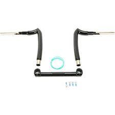 KST Kustoms High Gloss Black 1 1/2" Spearhead 12" Rise Handlebar - KST-3SH12HG