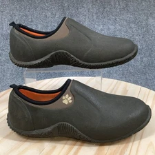 Muck Boot Company Shoes Mens 10 Womens 11.5 Muckster II Low Slip Ons Gray Rubber