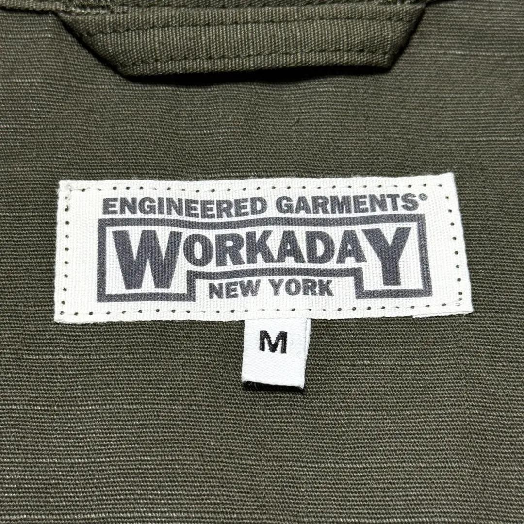 Engineered Garments Workaday Olive Ripstop Cotton… - image 10