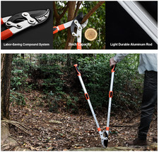 41 Extendable Anvil Lopper Tree Trimmer with ...