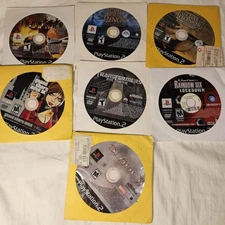 PlayStation 2 PS2 Game Lot Iron Man GTA 3 Lord Rings Medal Honor Blade