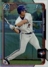 2015 Bowman Chrome Draft Refractors #139 Carl Wise - BB