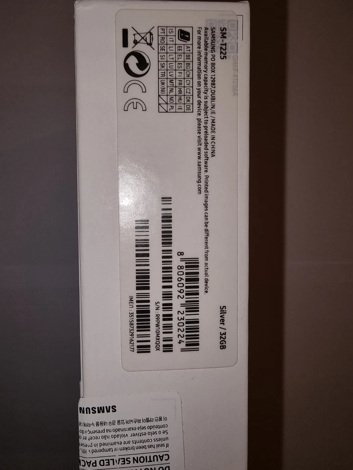 Samsung Galaxy Tab A7 Lite 32 GB Silver SIM 4G + Scatola + Custodia – GRADO A - Immagine 3 di 4