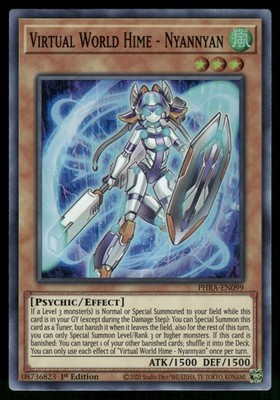 Virtual World Hime - Nyannyan Super Rare Phantom Rage PHRA-EN099 NM