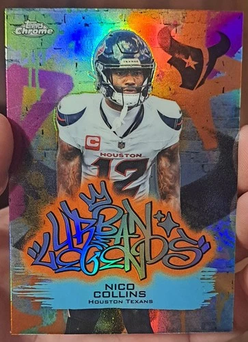 2025 Topps Chrome Nico Collins Base (RAW)