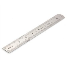 5X(Vintage Stainless Steel Ruler Rule Scale Machinist Tools 20CM L6K6)5298